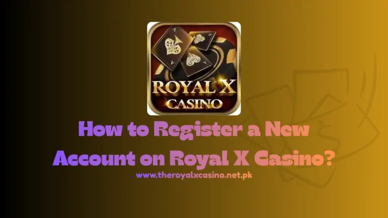 Register a New Account on Royal X Casino